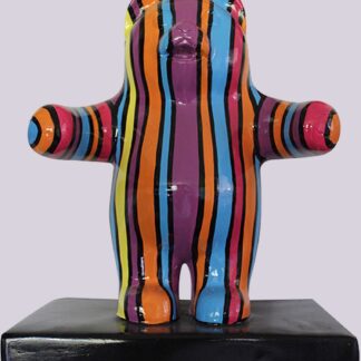 Mini Pop Art Gummy Bear Wall Statue